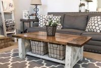 Incredible Rustic Farmhouse Living Room Design Ideas 27 - MAGZHOUSE Rustic wooden furniture for farmhouse decor