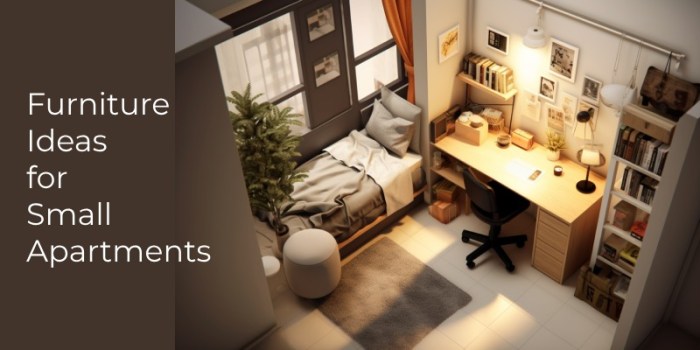 Compact furniture for small apartments